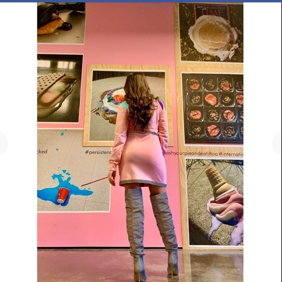 ❣❣Color block sweater dress - Picture 3 of 8